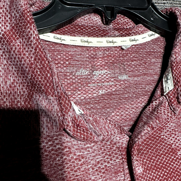 Walter Hagen Polo Shirt Men's XL Red Short Sleeve Majors Stretch - Picture 2 of 12